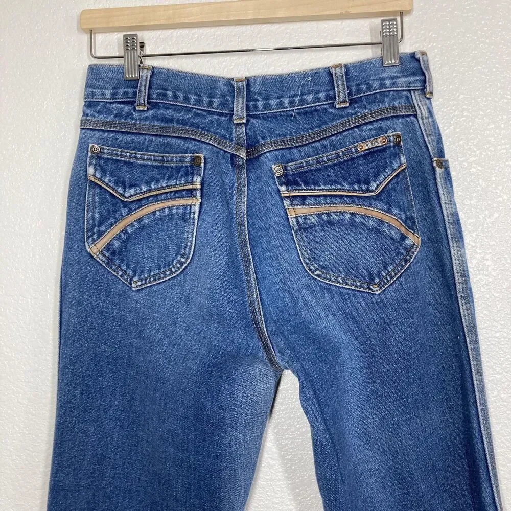 Vintage GAP Jeans Mens 30x30 Blue Denim Straight Leg 100% Cotton Hong Kong 90s